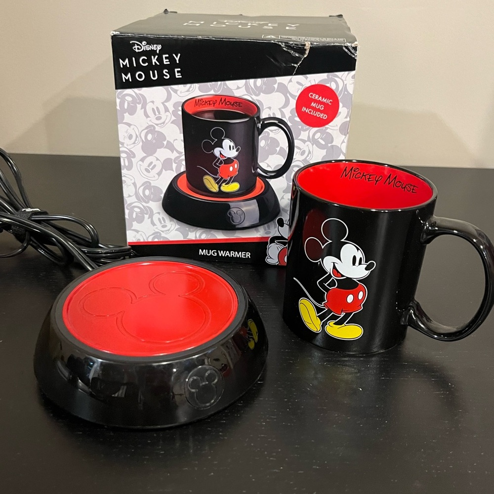 Disney Mickey Mouse Mug Warmer Set